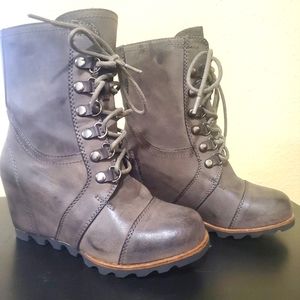 NEVER WORN Sorel Joan of Arctic Wedge II Boots
